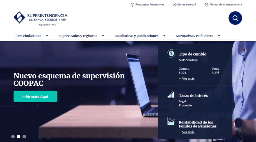 Tipo de cambio SBS web