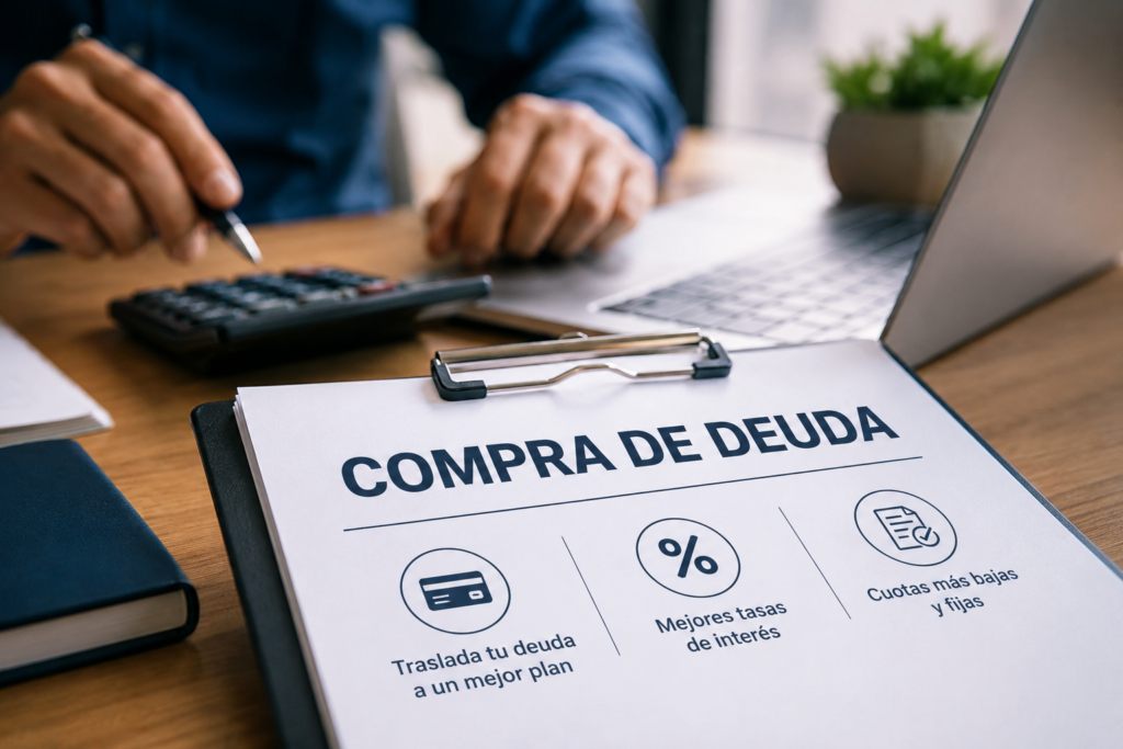 Compra de deuda de tarjeta de crédito