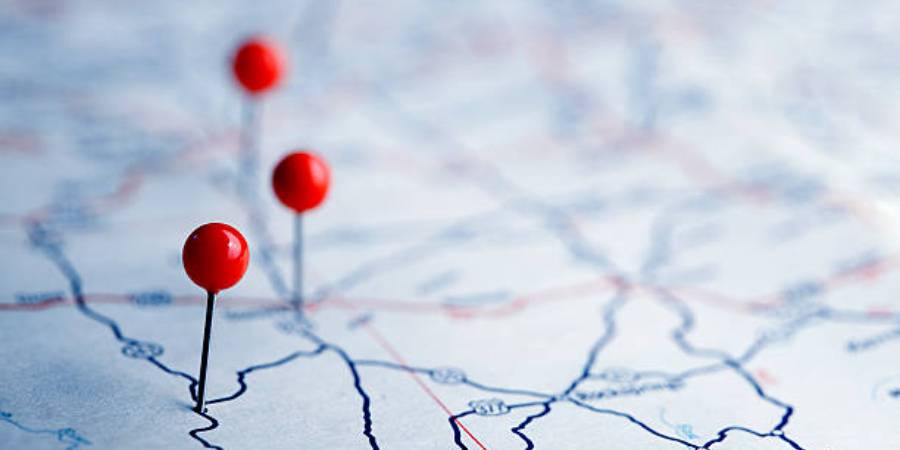 planifica tu salida con un mapa