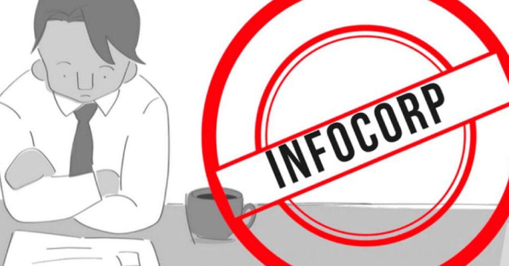 Lista negra Infocorp