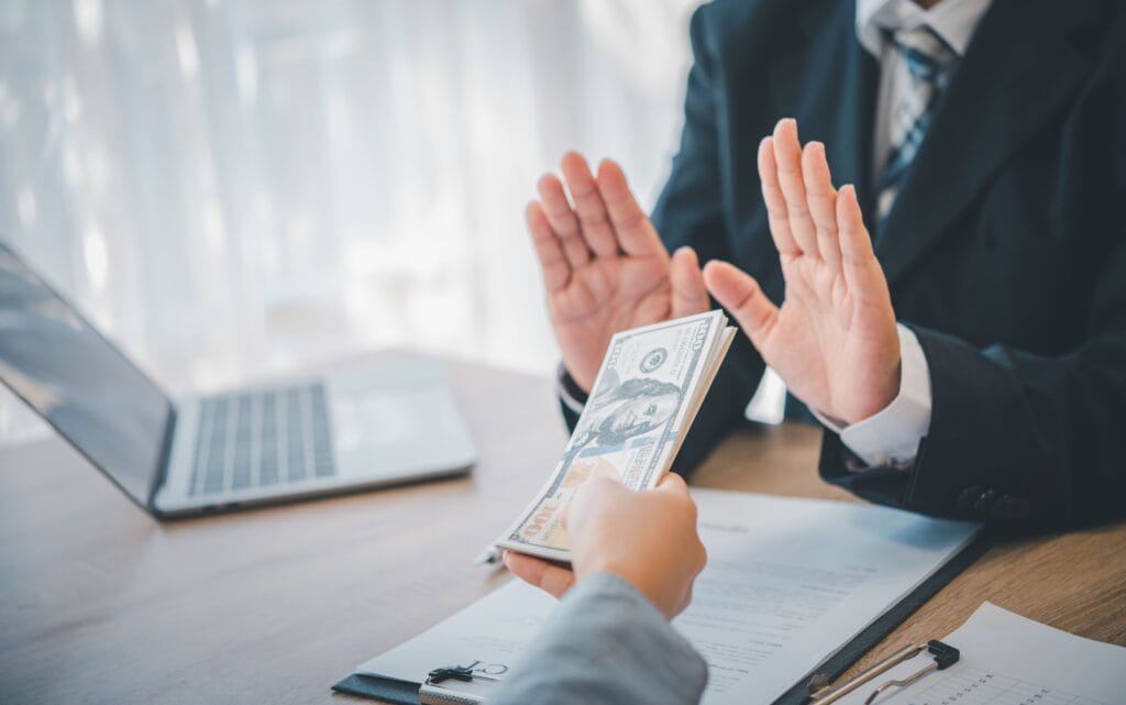 Billete de 20 dólares falso