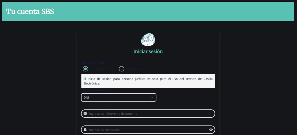 Cuenta SBS