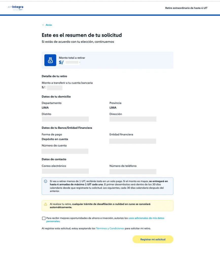 Cómo retirar mi afp
