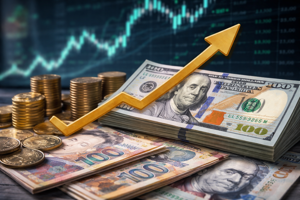 El dólar en Perú alcanzó su valor máximo en cinco meses