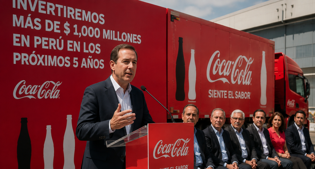 Coca-Cola invertirá en Perú
