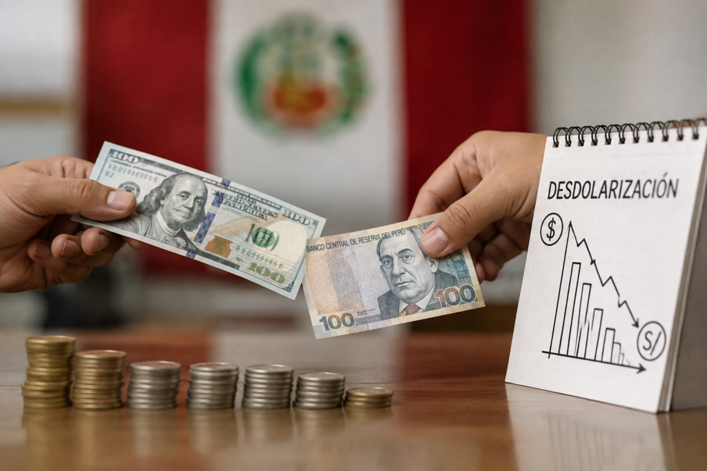 Desdolarización en el Perú